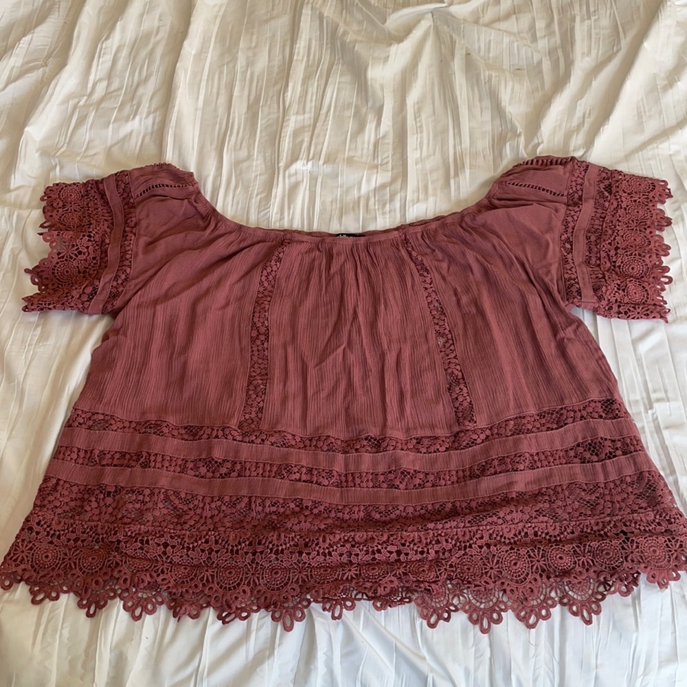 Off the shoulder blouse